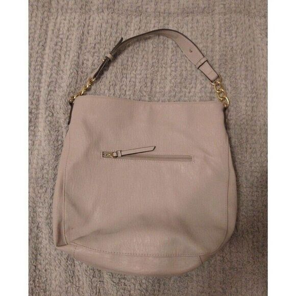 Jessica Simpson Hobo Bag Gray Boho Hippie Classic - Picture 3 of 8
